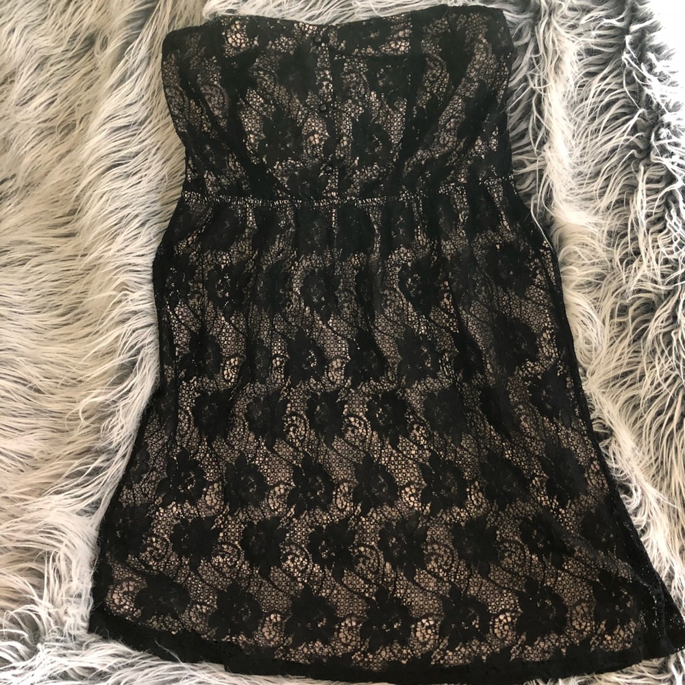 Black Lace tube LBD